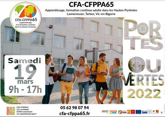 FormPro65 Journées Portes Ouvertes du CFA-CFPPA 65